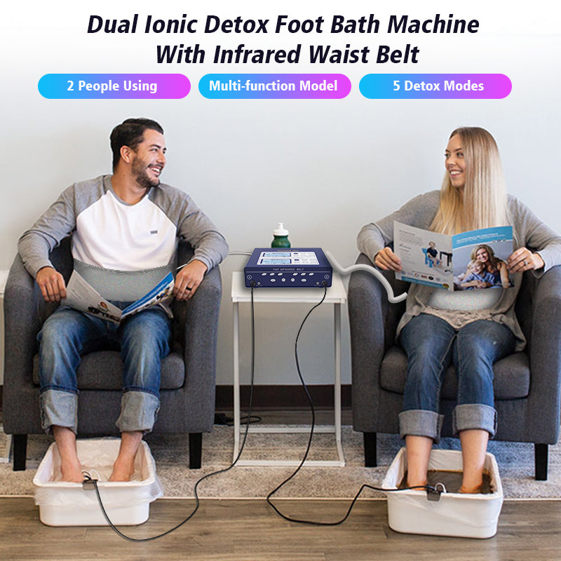 dual ionic detox foot bath